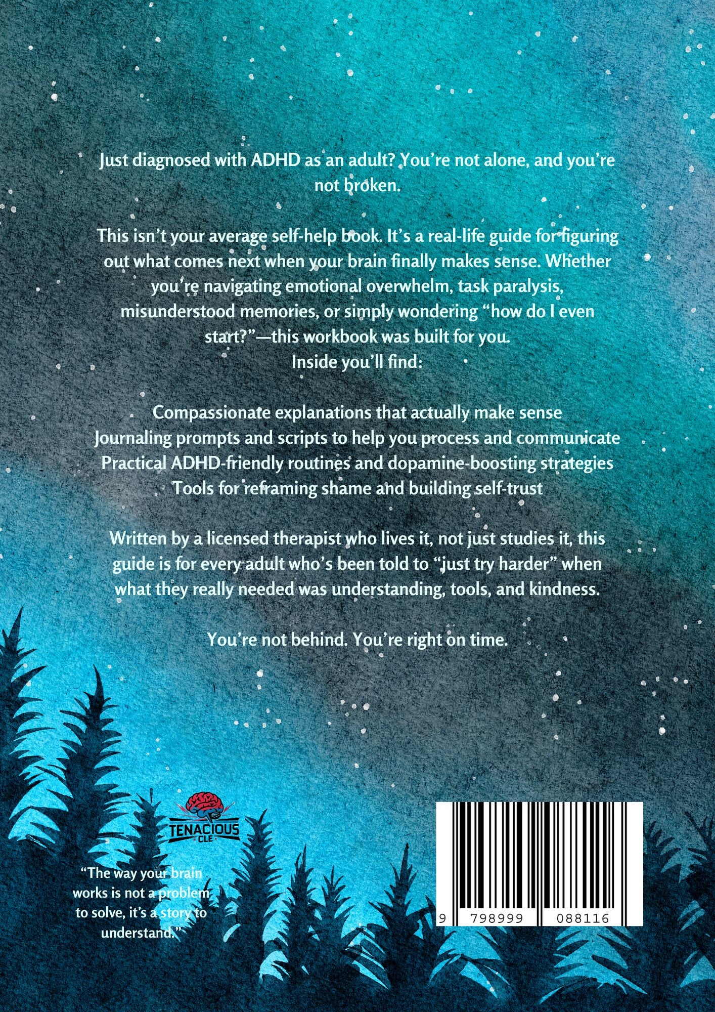 Imperfect Copy - So, You're Navigating ADHD, Now What? (Minor Cosmetic Printing Flaw)