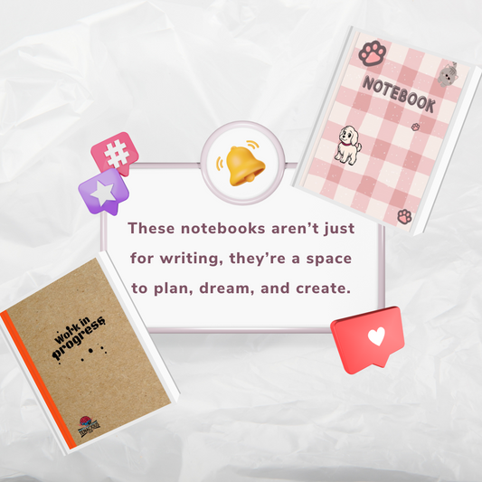 6x9 Notebooks - 60 Pages